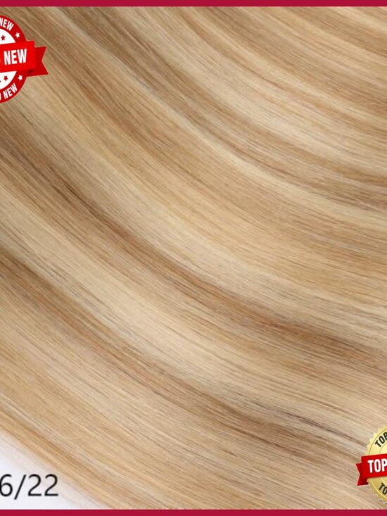 Clip-In Human Hair Extensions 16 Inches 120g 7 Pieces Remy Hair main image 6